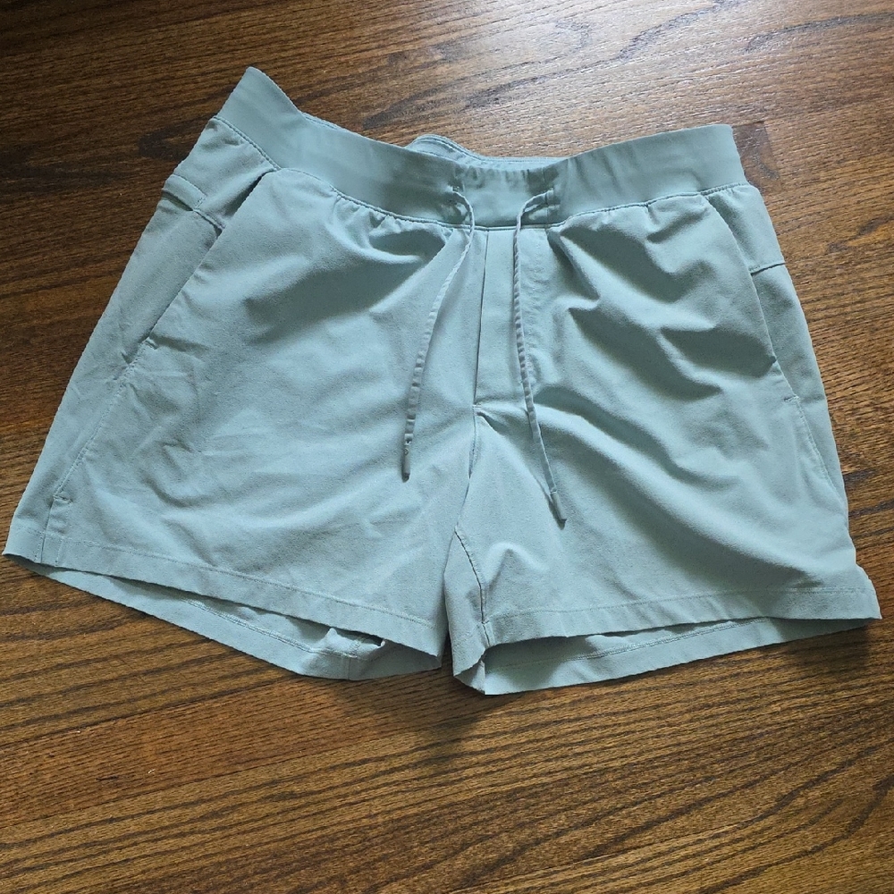 lululemon athletica Light Green Athletic Shorts